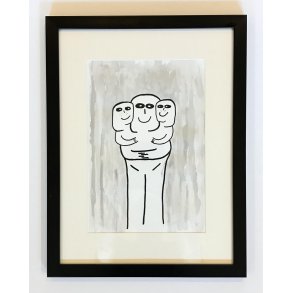 Original blktegning 31 Rammeml 30x40 cm.